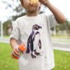 Humboldt penguin art T-shirt