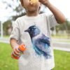 Jackdaw art T-shirt