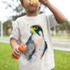 Lanner falcon art T-shirt