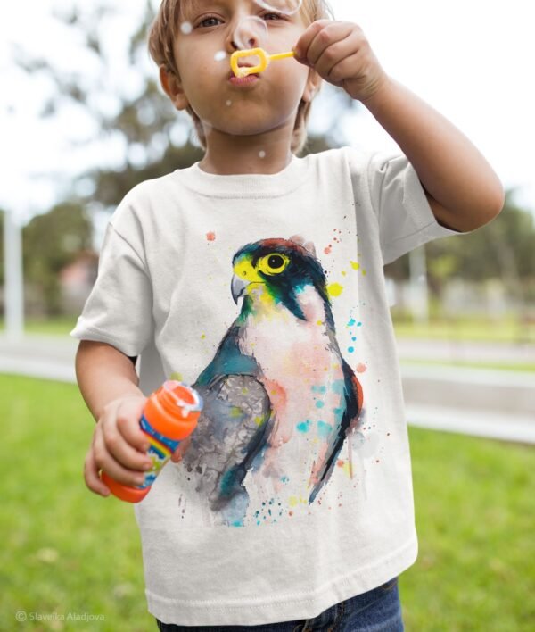 Lanner falcon art T-shirt