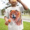 Chow Chow dog art T-shirt