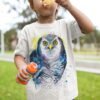 Northern hawk-owl art T-shirt