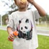 Panda art T-shirt