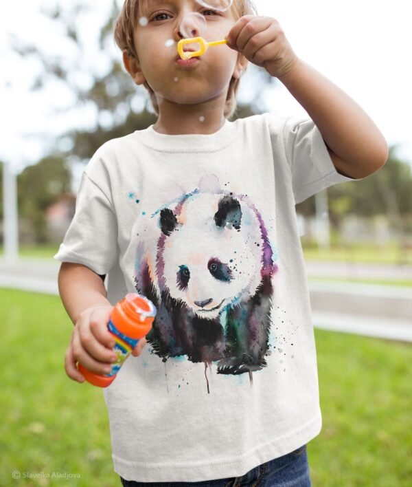 Panda art T-shirt