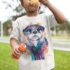 Otter art T-shirt
