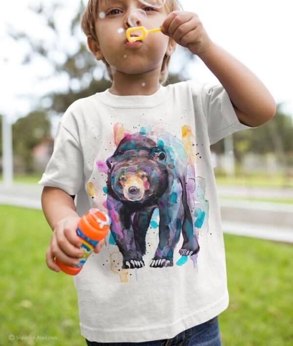 Sun bear, Honey bear art T-shirt