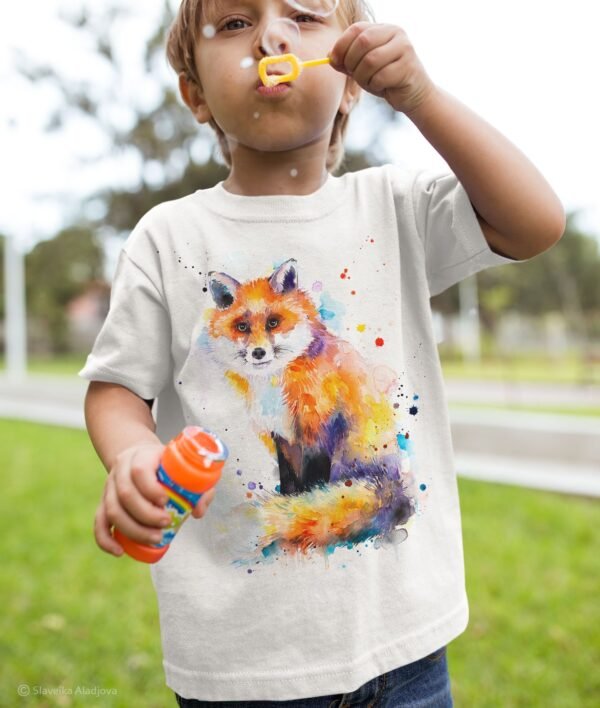 Fox art T-shirt