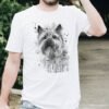 Black and white Cairn Terrier T-shirt
