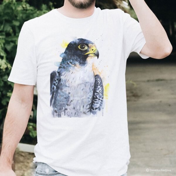 Peregrine Falcon art T-shirt