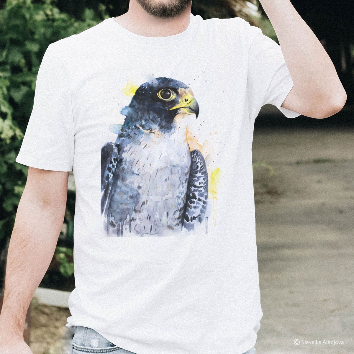 Minimalist Peregrine Falcon Tshirt