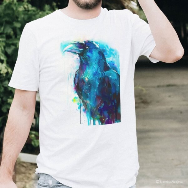 Raven art T-shirt