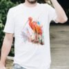 Scarlet Ibis art T-shirt