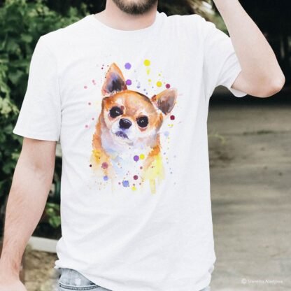 Chihuahua art T-shirt