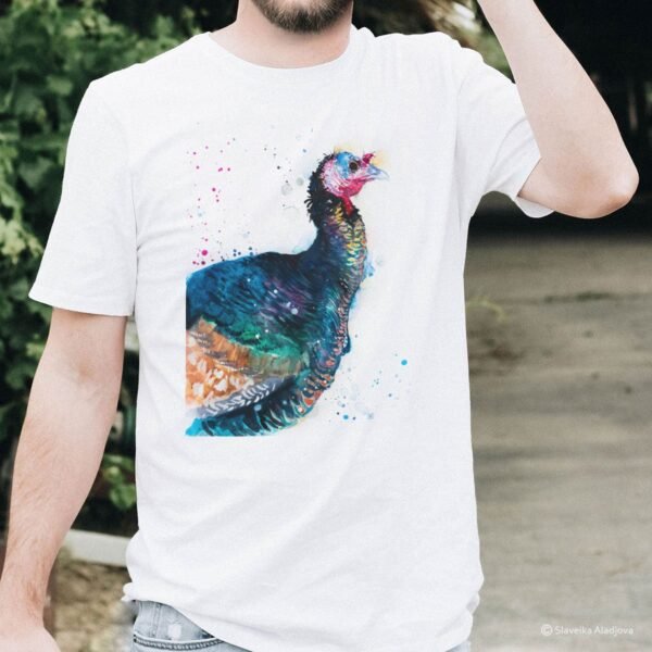 Turkey bird art T-shirt