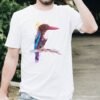White-throated Kingfisher art T-shirt