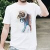 Mouflon girl art T-shirt