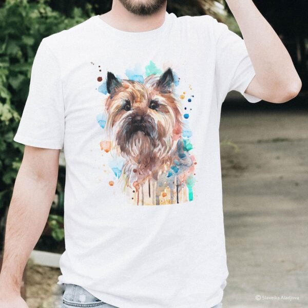 Cairn Terrier art T-shirt