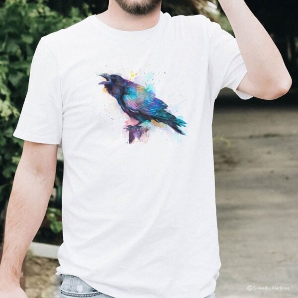 Raven art T-shirt