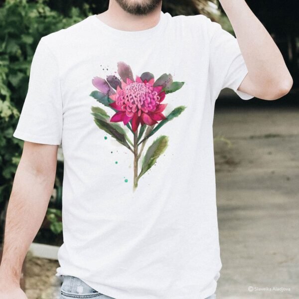 Waratah art T-shirt