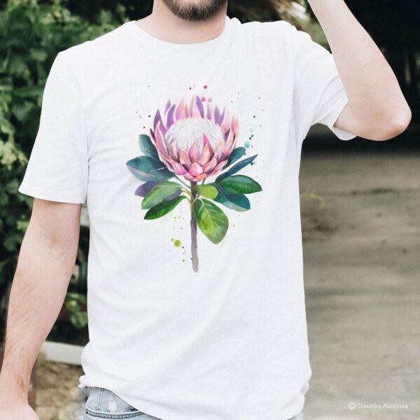 King Protea art T-shirt