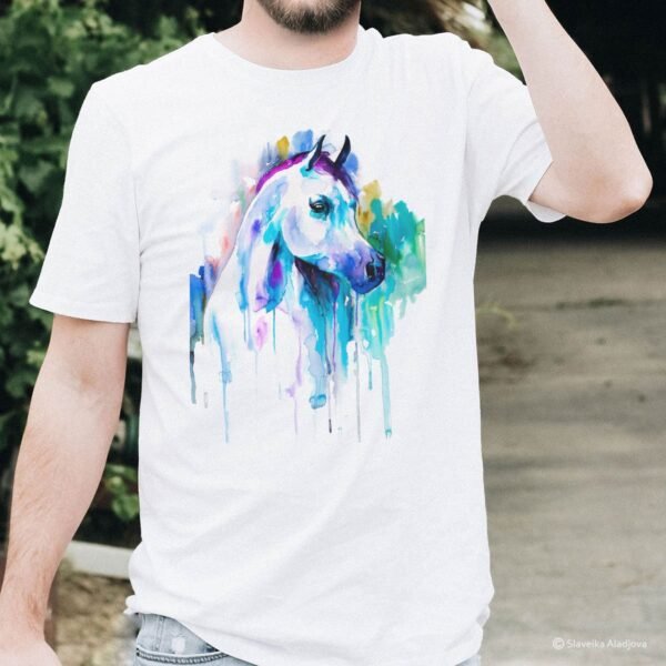 Arabian horse art T-shirt