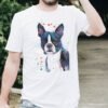Boston Terrier art T-shirt