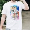 Cheetah art T-shirt