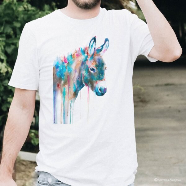 Donkey art T-shirt