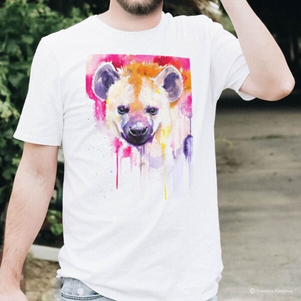 Hyena art T-shirt