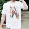 Haflinger horse, Avelignese art T-shirt