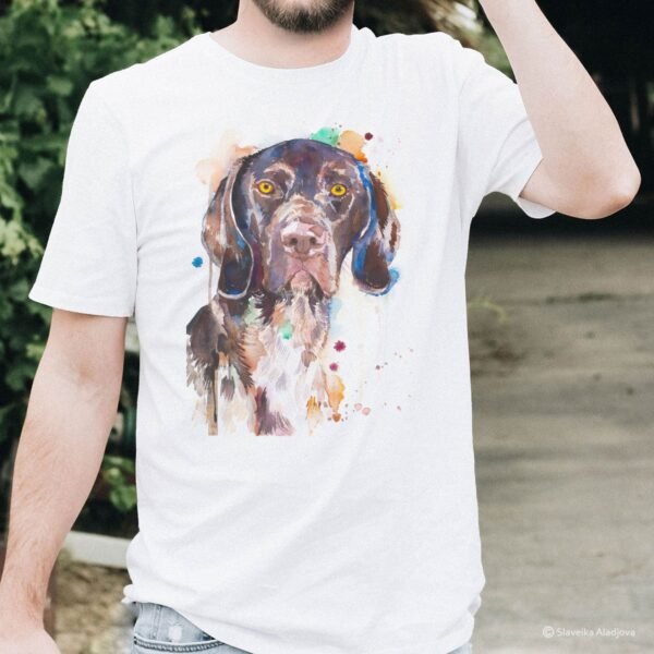 German Shorthaired art T-shirt
