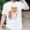 Red Fox art T-shirt