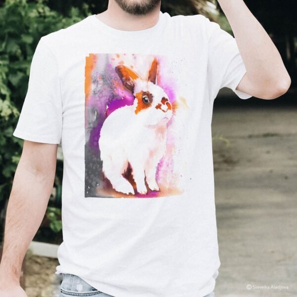 Rabbit art T-shirt