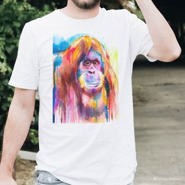 Orangutan art T-shirt