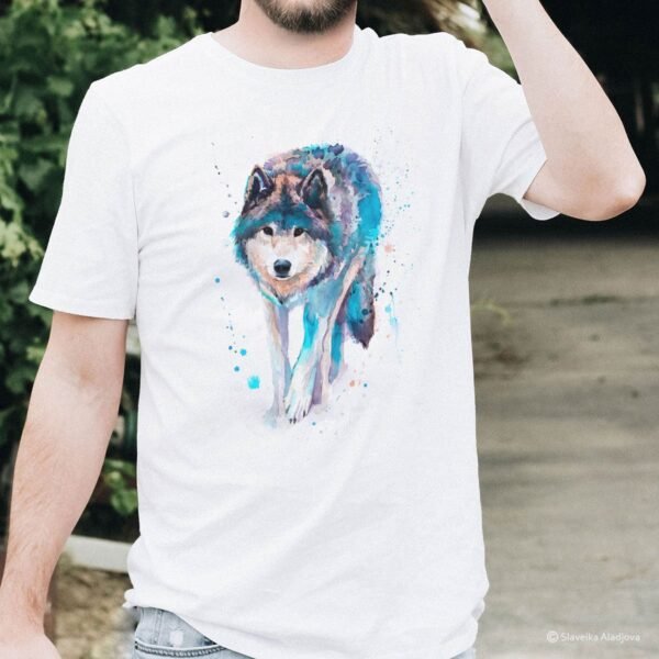 Wolf art T-shirt