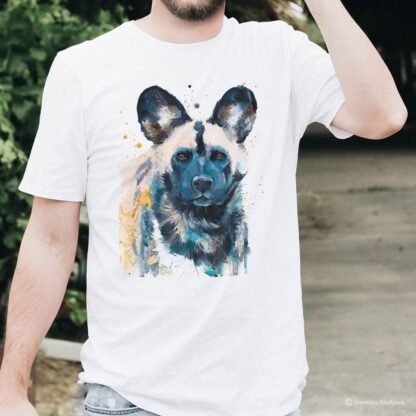 Wild Dog art T-shirt