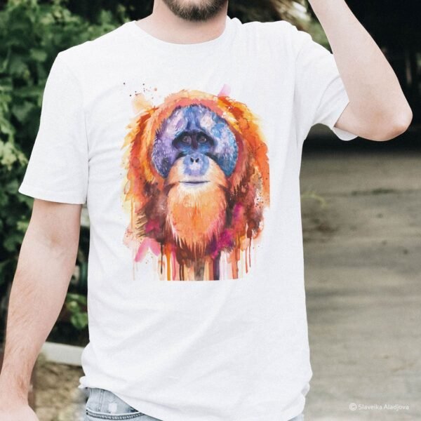 Tapanuli orangutan art T-shirt