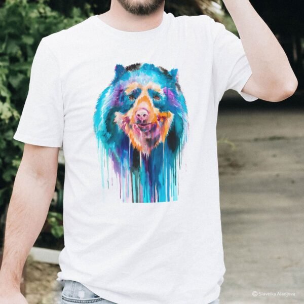 Spectacled Bear art T-shirt