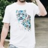 Snow leopard art T-shirt