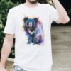 Sloth bear art T-shirt