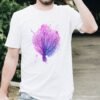 Purple sea fan art T-shirt