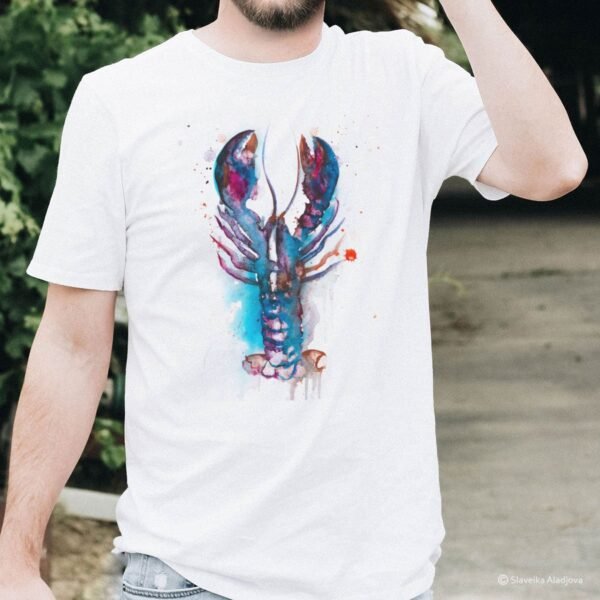 Lobster art T-shirt