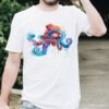 Octopus art T-shirt