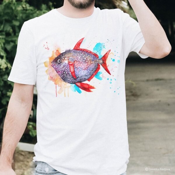 Opah Moonfish Sunfish art T-shirt
