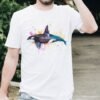 Killer whale art T-shirt