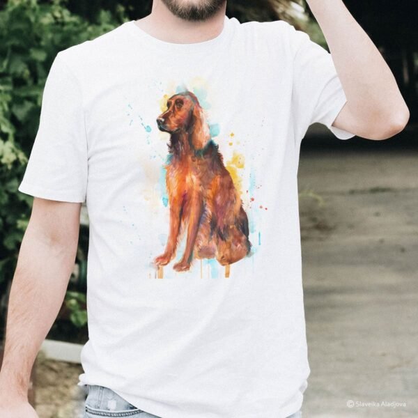 Irish Setter art T-shirt