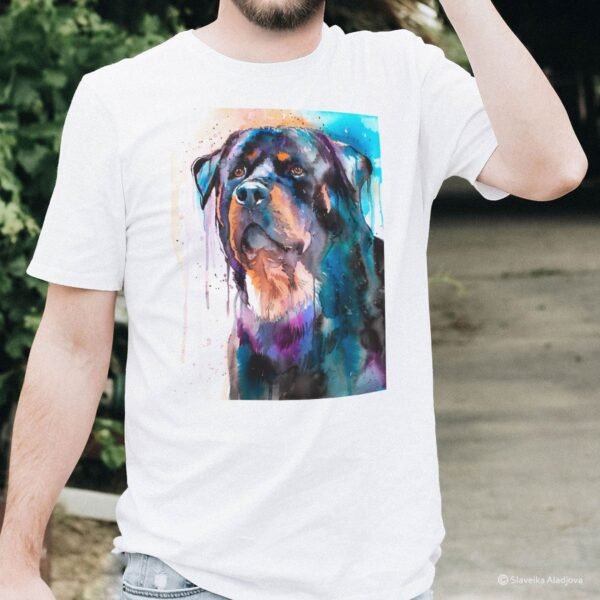 Rottweiler art T-shirt