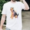 Welsh Terrier art T-shirt