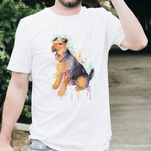 Welsh Terrier art T-shirt