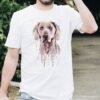 Weimaraner art T-shirt